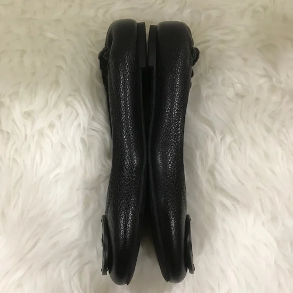 Tory Burch Women’s Reva Leather Flats Size 7.5 - Picture 9 of 10